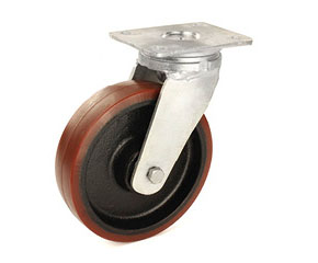 Super heavy duty swivel castor robust and maintenance free with cast rim from proroll