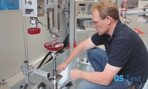 Vidéo pour le contrôle de qualité des colonnes de pression de gaz