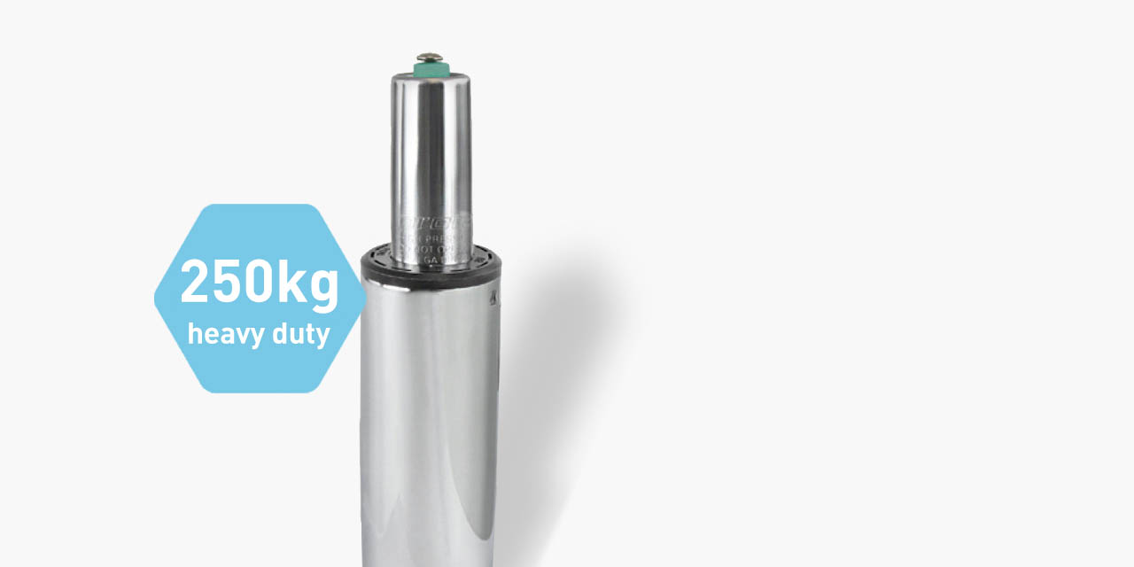 Leikurvo Gasdruckfeder für Bürostuhl, Gesamtlänge 270 mm - 390mm