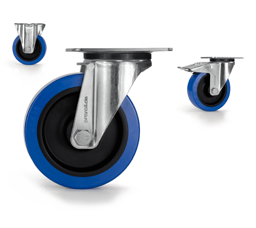 Wheels castors manufacturer proroll with the heavy duty castor series 650 for industry and trade